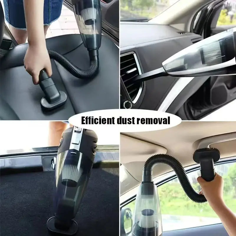 Wireless Handheld Vacuum Cleaner – 120W Portable Dry-Use Cleaner for Car or Home
