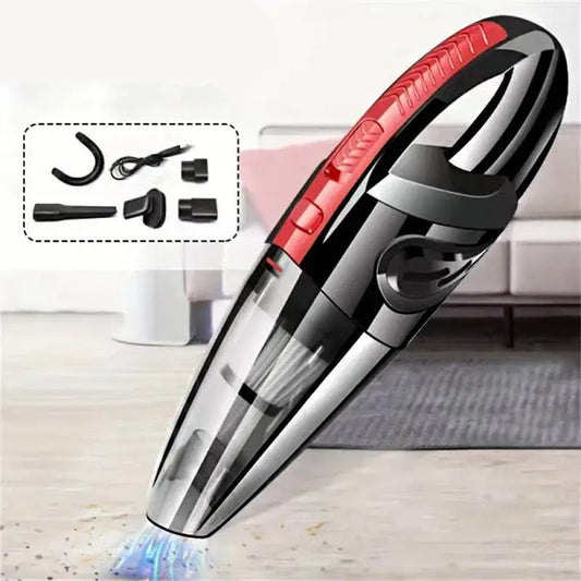 Wireless Handheld Vacuum Cleaner – 120W Portable Dry-Use Cleaner for Car or Home